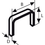 Bosch - Zımba Teli Tip 53 11,4*0,74*18 mm