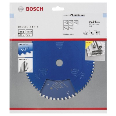 Bosch - Expert Serisi Alüminyum için Daire Testere Bıçağı 184*20 mm 56 Diş
