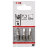 Bosch - Extra Hard Serisi S0,6x4,5*25 mm 3'lü