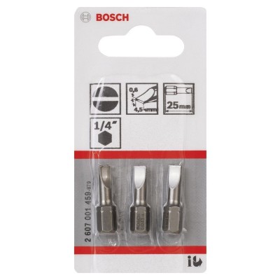 Bosch - Extra Hard Serisi S0,6x4,5*25 mm 3'lü