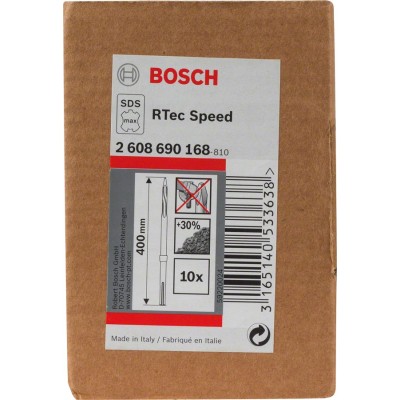 Bosch - Rtec Serisi, SDS-Max Şaftlı Sivri Keski 400 mm 10'lu