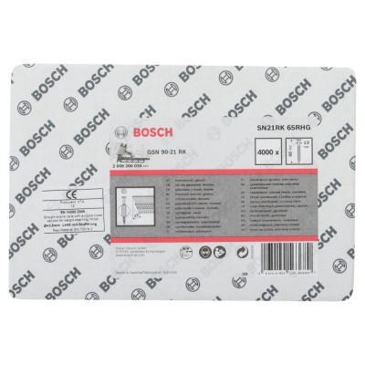 Bosch - GSN 90-21DK Çivi  65mm 4000li YivliGalv