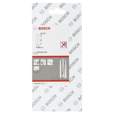 Bosch - Best Serisi G 1/2'' Girişli Kuru Karot Ucu 82*150 mm