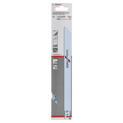 Bosch - Flexible Serisi Metal için Panter Testere Bıçağı S 1122 BF - 2'li