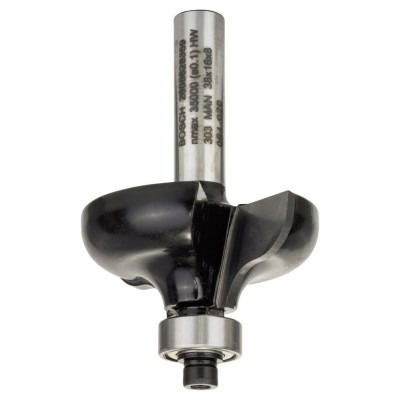 Bosch - Standard Seri Ahşap İçin Çift Oluklu Sert Metal Kenar Biçimlendirme Frezesi 8*38*57mm