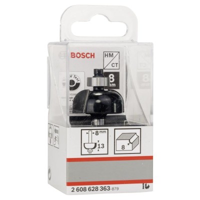 Bosch - Standard Seri Ahşap İçin Çift Kesicili Sert Metal Kordon Bıçağı 8*28,7*54*8 mm
