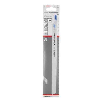 Bosch - Hassas Kesim Serisi Metal-Sandviç İçin T 1018 AFP Dekupaj Testere Bıçağı - 3'Lü Paket