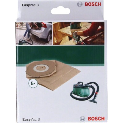 Bosch - Elektrikli Süpürgeler İçin Kağıt Toz torbası - (EasyVac 3 için uygun)