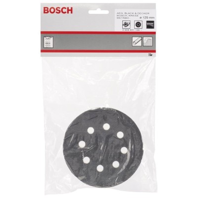 Bosch - 125 mm Delikli Sünger Taban