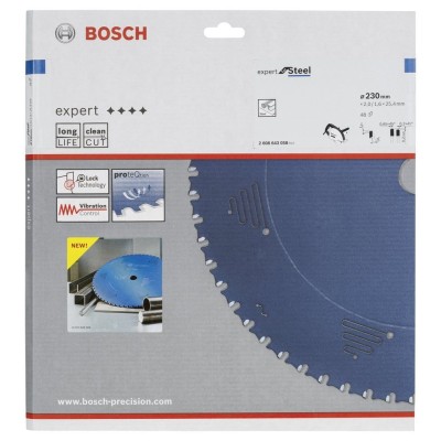 Bosch - Expert Serisi Metal için Daire Testere Bıçağı 235*25,40 mm 48 Diş