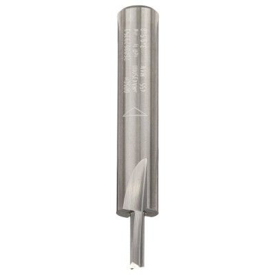 Bosch - Expert Serisi Ahşap İçin Çift Bıçaklı, Tam Sert Metal Kanal Freze Ucu 8*3*50,7 mm