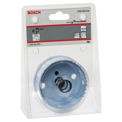 Bosch - Special Serisi Metal Ve Inox Malzemeler için Delik Açma Testeresi (Panç) 76 mm
