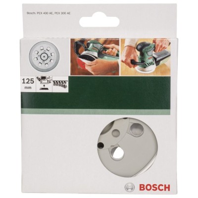 Bosch - 125 mm Zımpara Tabanı Yumuşak (PEX)