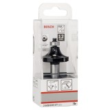 Bosch - Standard Seri Ahşap İçin Çift Oluklu, Sert Metal Bilya Yataklı Yuvarlama Frezesi 12*12*70 mm