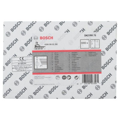 Bosch - GSN 90-21DK Çivi  75mm 3000li Düz Parlak