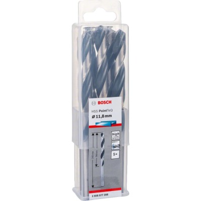 Bosch - HSS-PointeQ Metal Matkap Ucu 11,8 mm 5'li