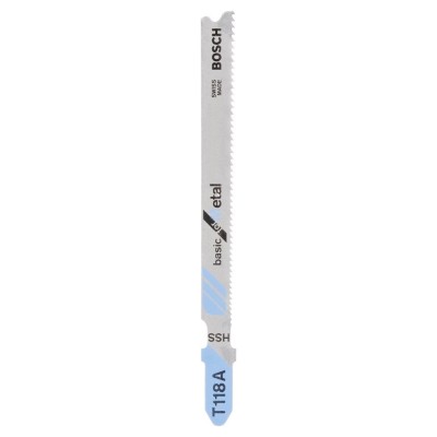 Bosch - Ekonomik Seri Metal İçin T 118 A Dekupaj Testeresi Bıçağı - 100'Lü Paket