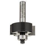 Bosch - Standard Seri Ahşap İçin Çift Oluklu, Sert Metal Bilya Yataklı Lamba Açma Frezesi 8*31,8*54 mm