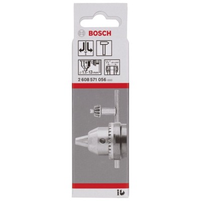 Bosch - 1/2''-20 - 1,5-13 mm Anahtarlı Mandren