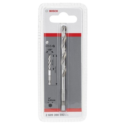 Bosch - Altıgen Şaftlı HSS-G Merkezleme ucu 100 mm