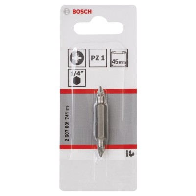 Bosch - Çift Taraflı Vidalama ucu PZ1xPZ1*45 mm 1'li