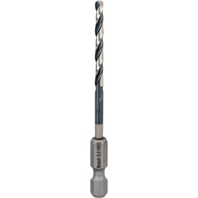 Bosch - Altıgen Şaftlı - Impact Control - HSS Metal Matkap Ucu 3,5*79mm