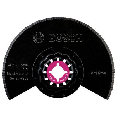 Bosch - Starlock - ACZ 100 SWB - BIM Oluklu Segman Testere Bıçağı 1'li