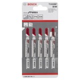 Bosch - Temiz Kesim Serisi Akrilik Cam İçin T 102 Bf Dekupaj Testeresi Bıçağı - 5'Li Paket
