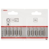 Bosch - Extra Hard Serisi Vidalama Ucu T25*25 mm 10'lu