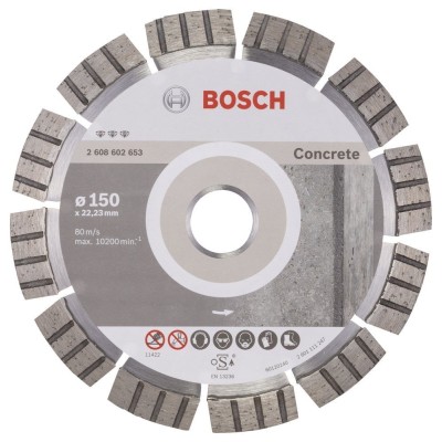 Bosch - Best Serisi Beton İçin Elmas Kesme Diski 150 mm
