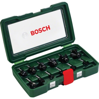 Bosch - 12 Parça Freze Seti 8 mm Şaftlı