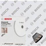 Bosch - Ekonomik Seri 9+1 Genel Yapı Malzemeleri İçin Elmas Kesme Diski 125 mm Turbo