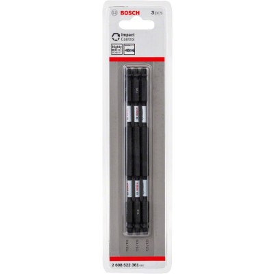 Bosch - Impact Control Serisi Çift Taraflı Vidalama Ucu 3'lü T25 *150mm