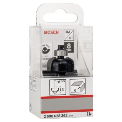 Bosch - Standard Seri Ahşap İçin Çift Kesicili Sert Metal Kordon Bıçağı 8*24,7*53*6 mm
