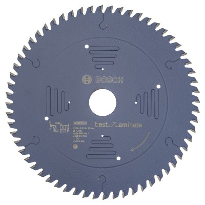 Bosch - Best Serisi Laminant için Daire Testere Bıçağı 216*30 mm 60 Diş