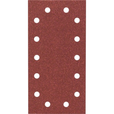 Bosch - Titreşimli Zımpara Kağıdı 10'lu, 115 x 230 mm 80 Kum 14 Delik