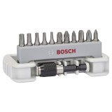Bosch - 11 Parça ExtraHard Vidalama Ucu Seti + Hızlı Değiştirmeli Tutucu