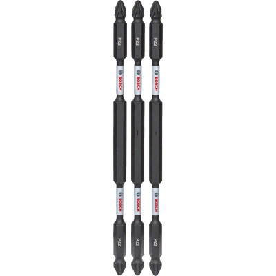Bosch - Impact Control Serisi Çift Taraflı Vidalama Ucu 3'lü PZ2 *150mm