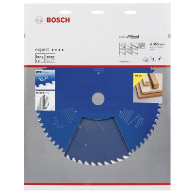 Bosch - Expert Serisi Ahşap için Daire Testere Bıçağı 355*30 mm 60 Diş