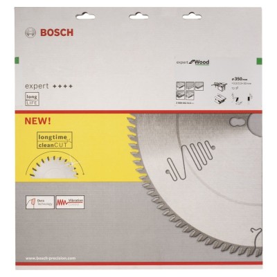 Bosch - Expert Serisi Ahşap için Daire Testere Bıçağı 350*30 mm 72 Diş