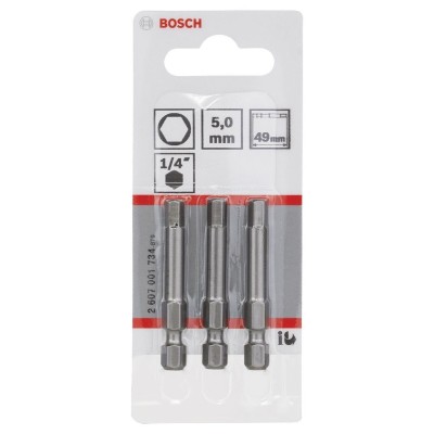 Bosch - Extra Hard Serisi HEX5*49 mm 3'lü