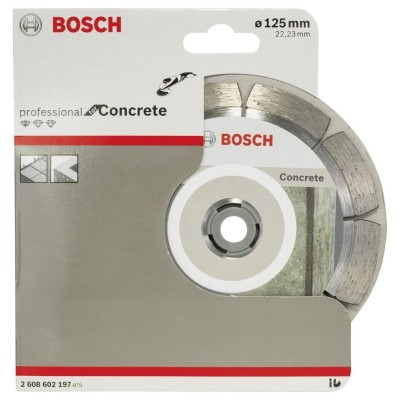 Bosch - Standard Seri Beton İçin Elmas Kesme Diski 125 mm