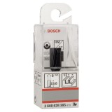 Bosch - Standard Seri Ahşap İçin Çift Oluklu, Sert Metal Düz Freze Ucu 8*12*51mm