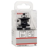 Bosch - Standard Seri Ahşap İçin Sert Metal Bilya Yataklı Yarım Çubuk Freze 8*19*63 mm