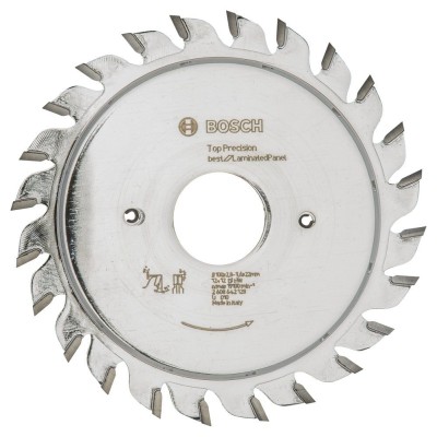 Bosch - Best Serisi Hassas Kesim Lamine Panel için Ön Çizme Bıçağı 100*22 mm 12+12 Diş