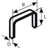 Bosch - Zımba Teli Tip 53 11,4*0,74*4 mm