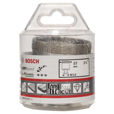 Bosch - Best Serisi, Taşlama İçin Seramik Kuru Elmas Delici 57*35 mm