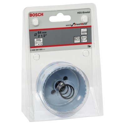 Bosch - Special Serisi Metal Ve Inox Malzemeler için Delik Açma Testeresi (Panç) 64 mm