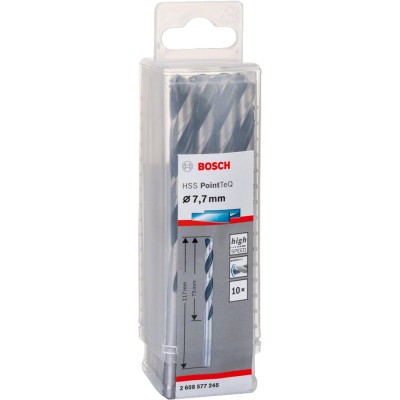 Bosch - HSS-PointeQ Metal Matkap Ucu 7,7 mm 10'lu