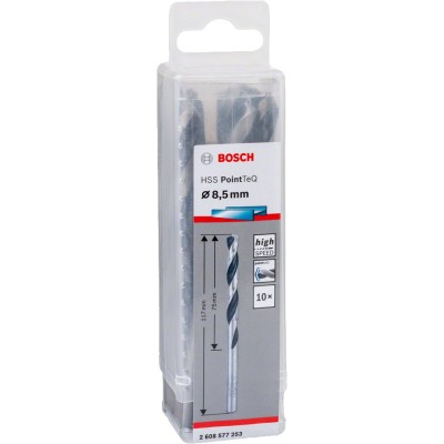 Bosch - HSS-PointeQ Metal Matkap Ucu 8,5 mm 10'lu
